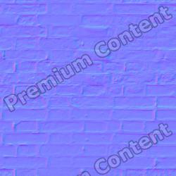 Seamless Textures of Wall Bricks + Normal & Bump Mapping 